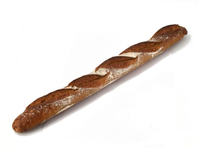 Baguette ronde semi-complet T80 450g