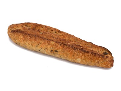Baguette blanche T65 multi-graines 350g