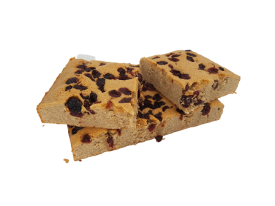 Financier cranberries