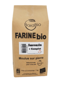 Farine de sarrasin (plus complète) 1kg