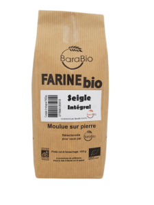 Farine de seigle intégrale 500g