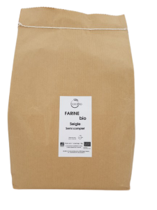Farine de seigle semi-compète 5kg