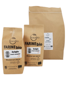 Farine de seigle semi-compète 500g